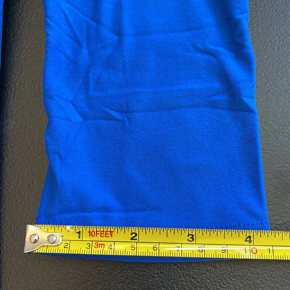 BLUE NEW MIX LEGGINGS. ONE SIZE. STRETCH SOUBLE STRETCHED - Picture 6 of 7